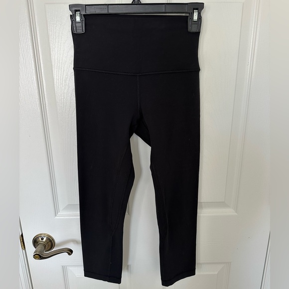 Lululemon Align 21” Black Crop Leggings - Picture 1 of 4
